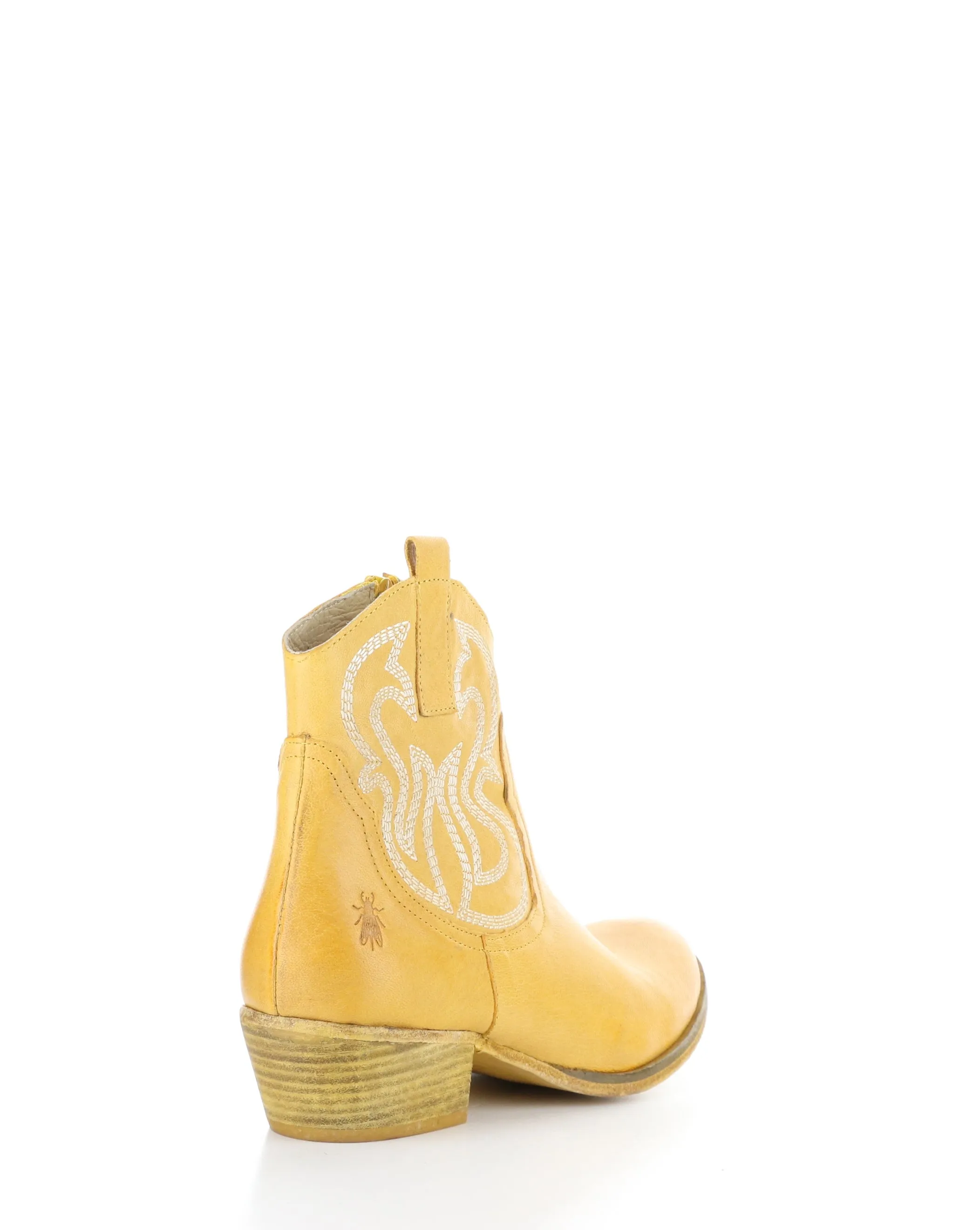 WAMI092FLY 002 YELLOW Round Toe Boots