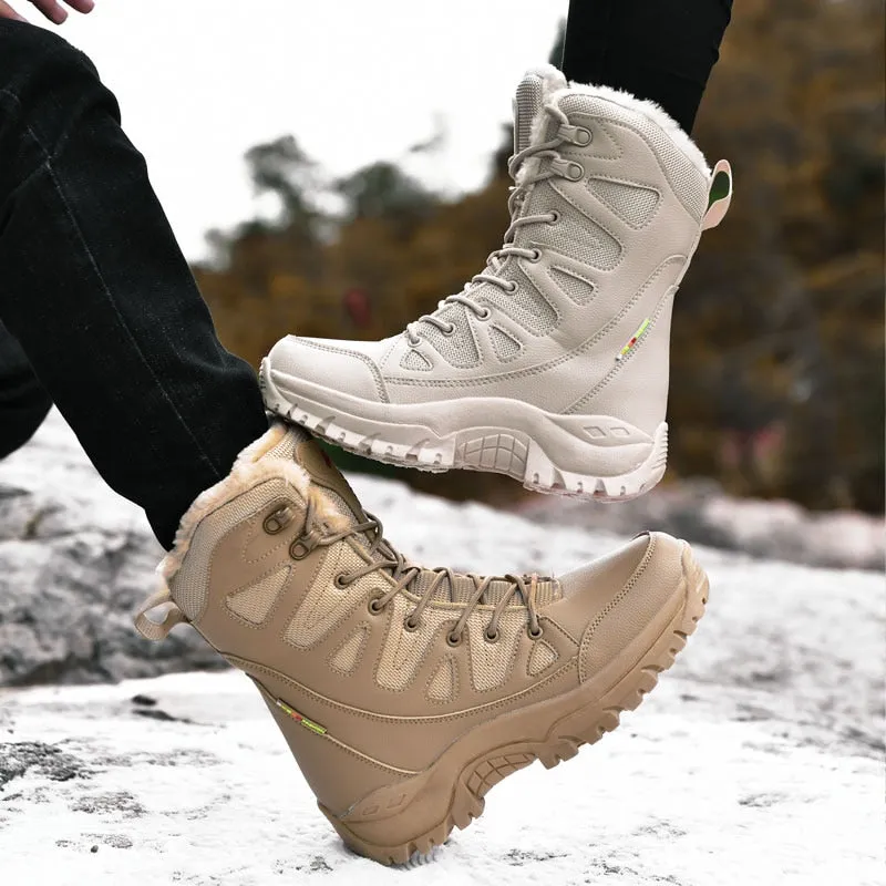 Warm Winter Snow Boot with or without Fur