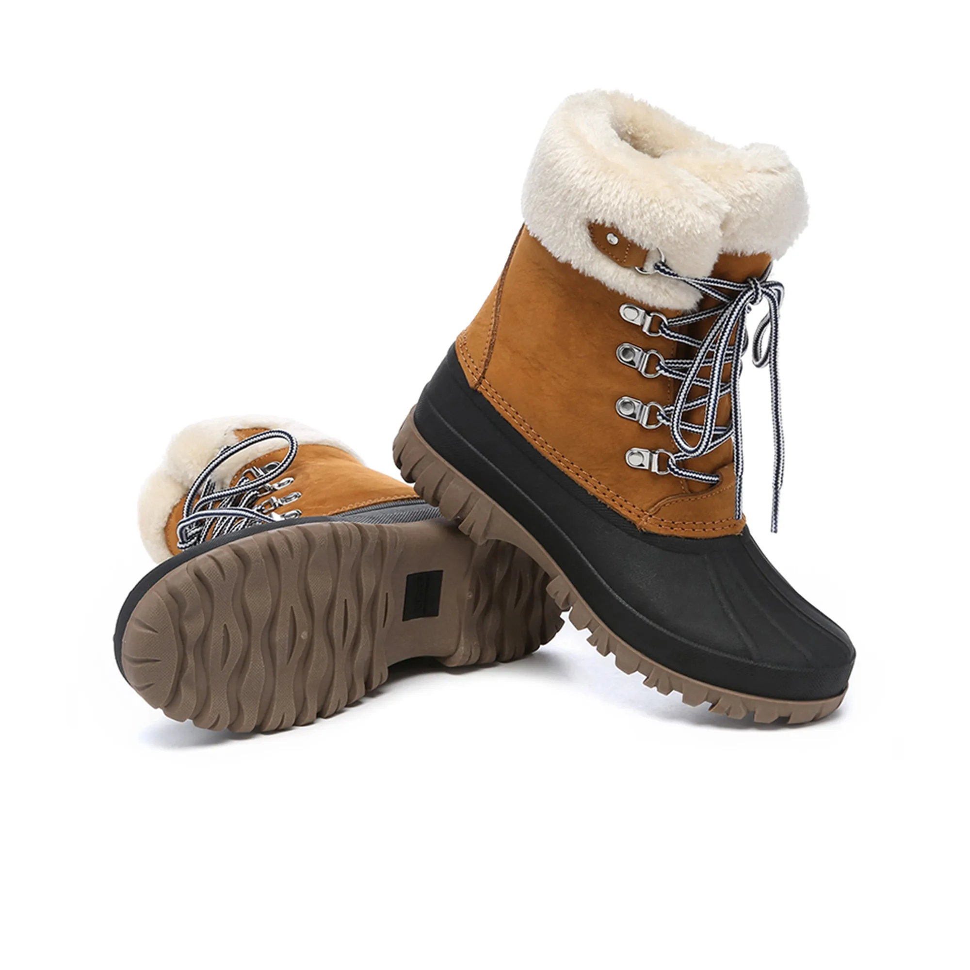 Women Lace-up Perisher Snow Boots