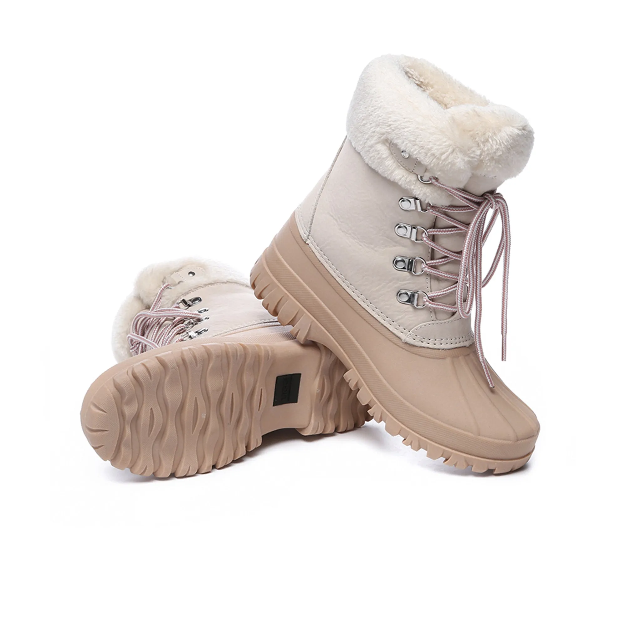 Women Lace-up Perisher Snow Boots