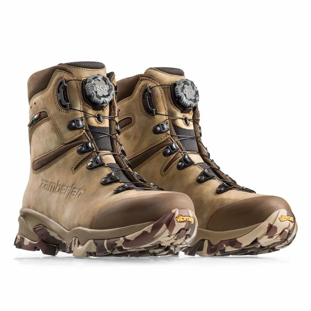 'Zamberlan' Men's Lynx Mid GTX RR WP BOA Hunting Boot - Camouflage